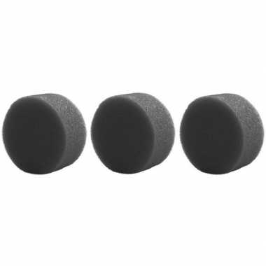 3x duurzame schmink/make up sponsjes rond