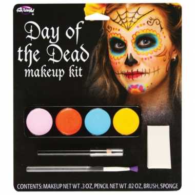 Day of the dead schmink set dames