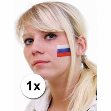 Landen vlag tattoo rusland
