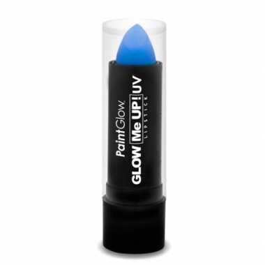Uv lippenstift neon blauw