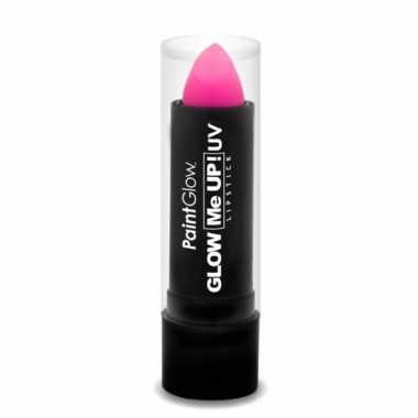 Uv lippenstift neon roze