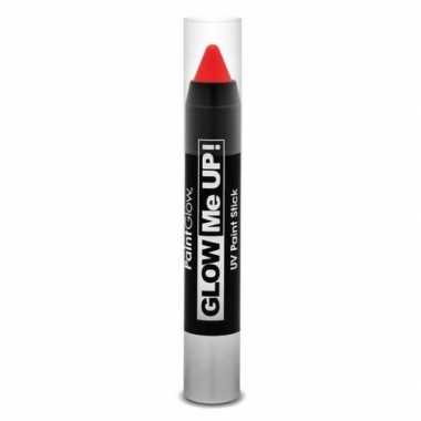 Uv make up stift neon rood