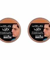 2x modelleerwas 25ml