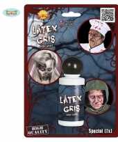 Halloween grijze latex schmink 28 ml