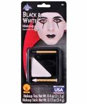 Mime pierrot schmink make up setje