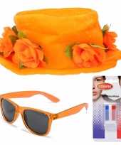 Oranje supporters verkleed set 10277730