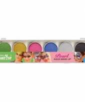 Schmink set glitter make up 6 kleuren